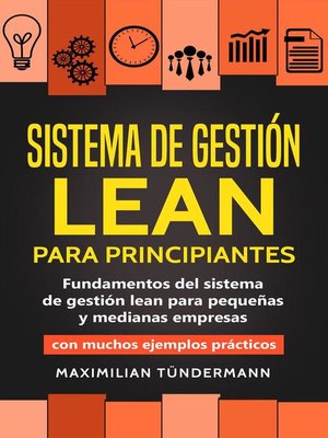cover image of Sistema de gestión lean para principiantes